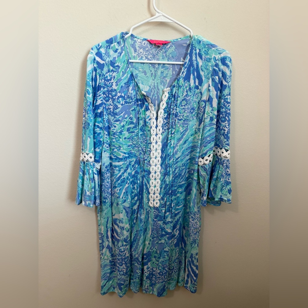 Lilly Pulitzer Blue Mini Dress